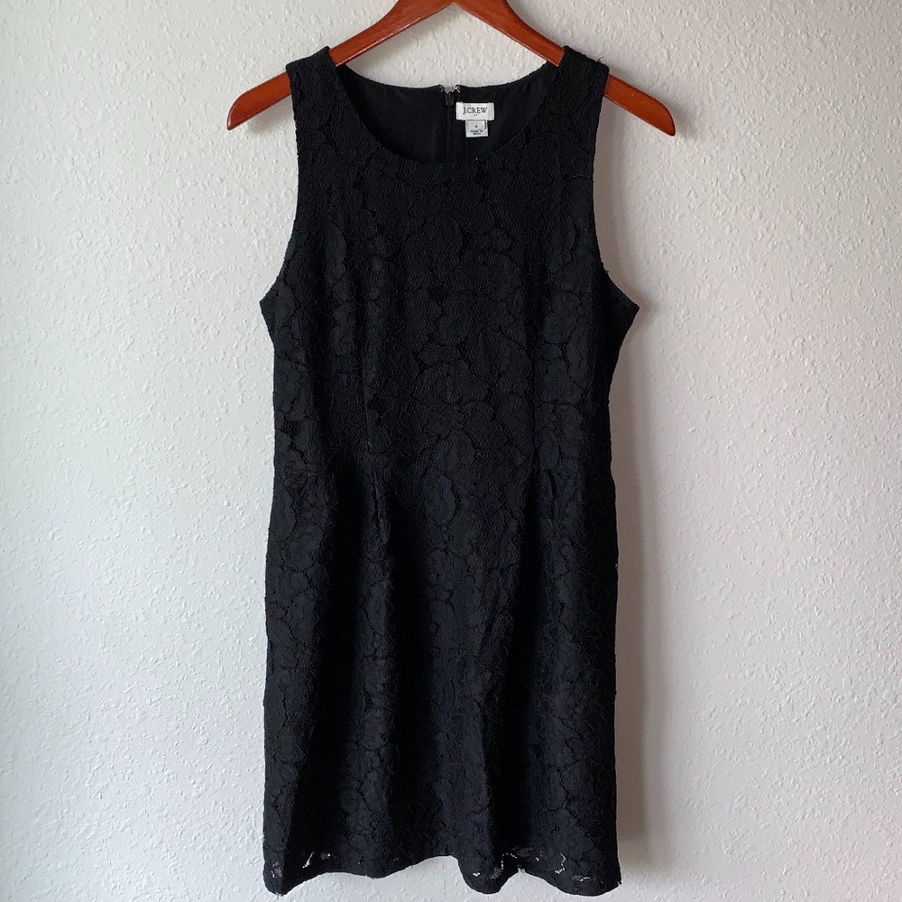 J. Crew lace a-line dress